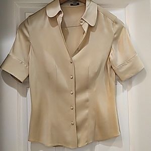 LAST CHANCE: Ann Taylor satin elbow 3/4 sleeve